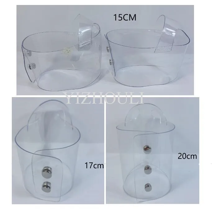 15-17-20CM transparent shoe cover high heels, nightclub super high heels cover, pole dancing boots protection cover