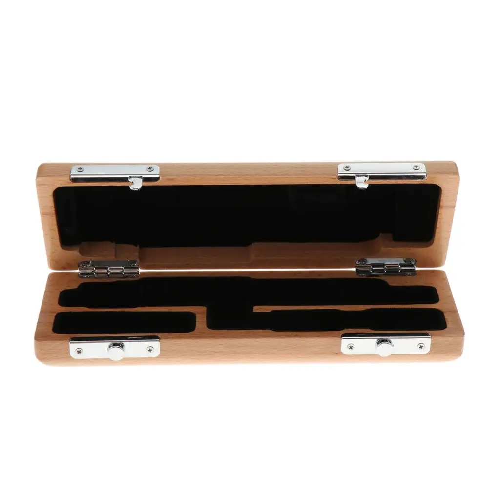 Professional Durable Wooden Piccolo Hard Case Woodwind Instrument 23x8x3CM