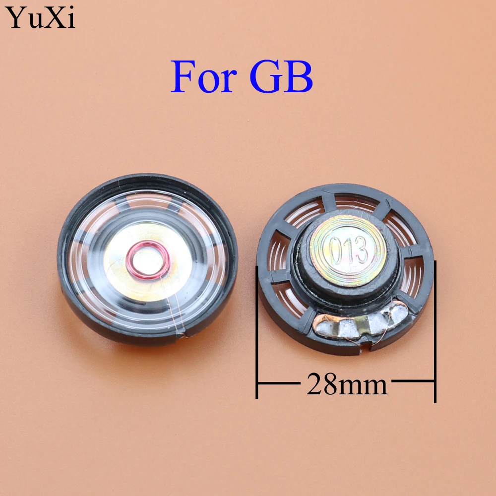 YuXi Louder Speaker for Nintend Gameboy Color Advance for GBC GBA for Gameboy Advance SP GBA SP LoudSpeaker 23mm 28mm