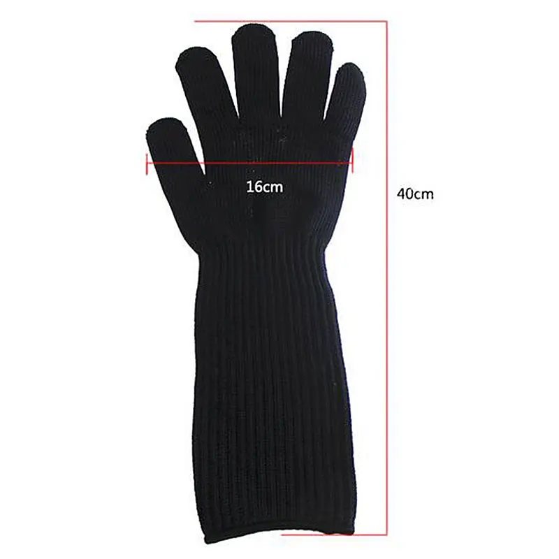 NMSafety Long Sleeve Glove Cut-Proof Protect Stainless Steel Wire Safety Anti-Cut Breathable Work Gloves