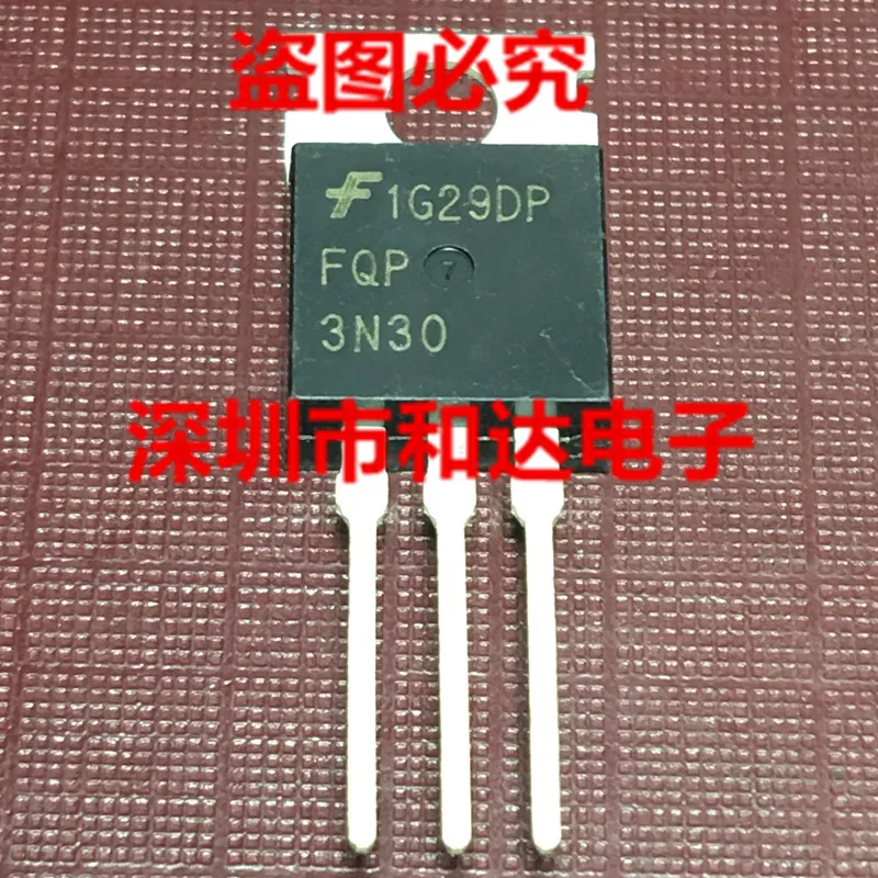 

FQP3N30 TO-220 3.2A 300V