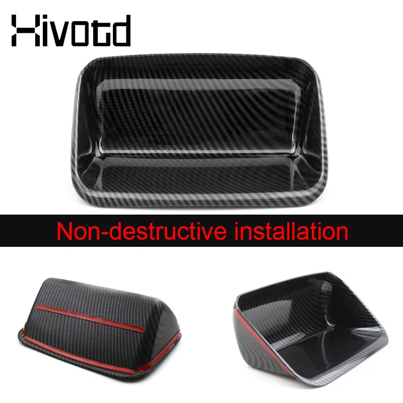 صندوق تخزين التحكم المركزي حاوية خزان ملحقات الديكور الداخلي منظم أجزاء تصفيف السيارة لسيارة تويوتا كورولا سيدان 2020 #6