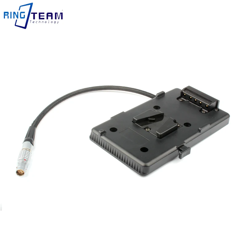 كاميرا خشبية 167000 WC BP نوع أحمر قوة مضفر كابل على شكل حرف V تصاعد لوح بطارية مناسبة للكاميرا الأحمر ملحمة القرمزية #3