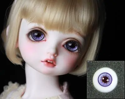 

BJD eye doll is suitable for 1/3 1/4 1/6 size human wind grape purple small iris glass eye doll accessories