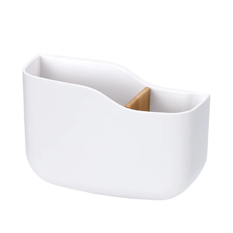 Wandmontage Telefoon Opbergdoos Badkamer Opbergrek Muur Plank Lijm Hanger Organisator Afstandsbediening Houder Home Decor