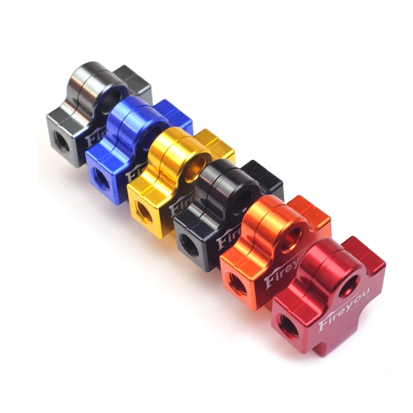 Hydraulic Brake Hose Connector Adapter Tee Coupling for Motorcycle Dirt Pit Bike ATV Brake System Tubing Connection Oil Link