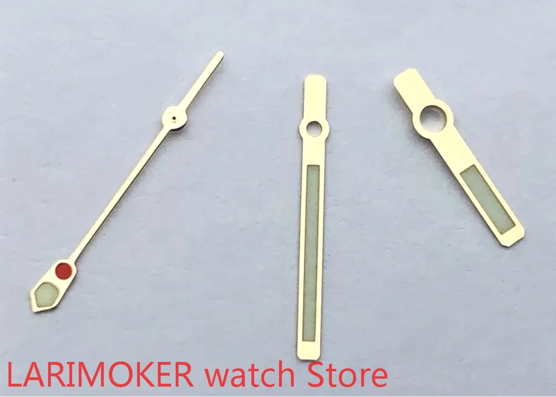 Manecillas luminosas de Reloj Blanco, manecillas luminosas de movimiento NH35 NH36