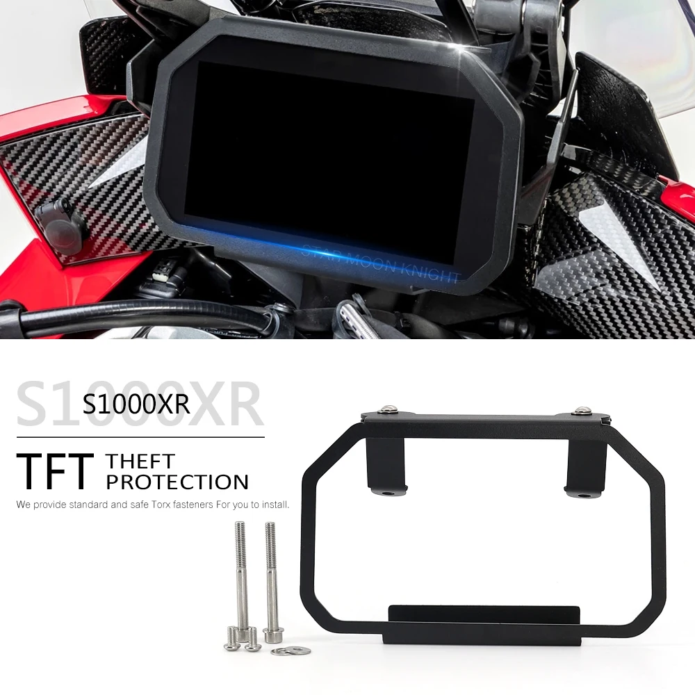 

Motorcycle Accessories Meter Frame Cover For BMW S1000XR S1000 S 1000 XR TFT Theft Protection Screen Protector Instrument Guard