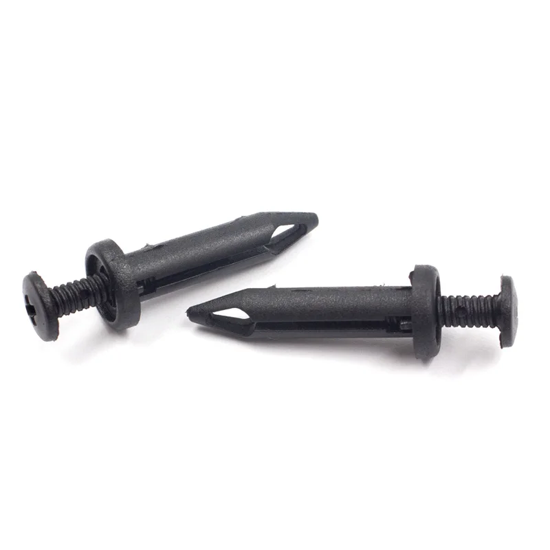 20 Pcs Car Plastic Push Type Rivet Retainer Fastener Bumper Pin Clips For Ford