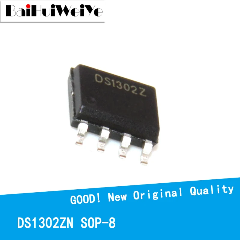 10PCS/LOT  DS1302 DS1302Z DS1302ZN SOP-8 SMD Charge Timekeeping Chip  New Original IC Amplifier Chipset Good Quality