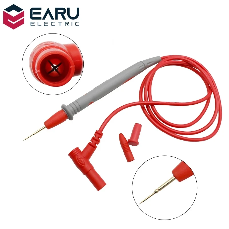 1 Pair evrensel Probe testi dijital multimetre için iğne ucu metre çok metre Tester kurşun Probe tel kalem cable10 20A