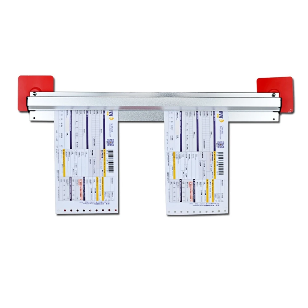 

Wall Mounting Note Grabber Paper Display Gripper Grip-a-strip Display Rail Large Note Holder Brackets