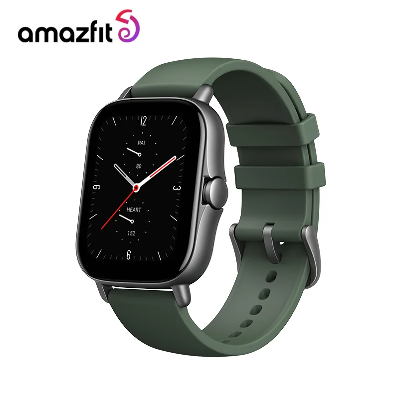 Amazfit 알렉사 내장 스마트워치, 리퍼브 GTS 2e, 5 ATM 긴 배터리 수명, 24H 90 스포츠 모드 스마트 워치, 안드로이드 iOS용