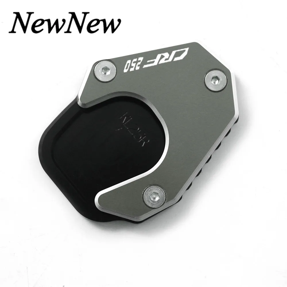 دراجة نارية نك مسنده القدم الجانب حامل تمديد الوسادة دعم لوحة تكبير حامل لهوندا CRF 250 رالي CRF250L 2017-2023