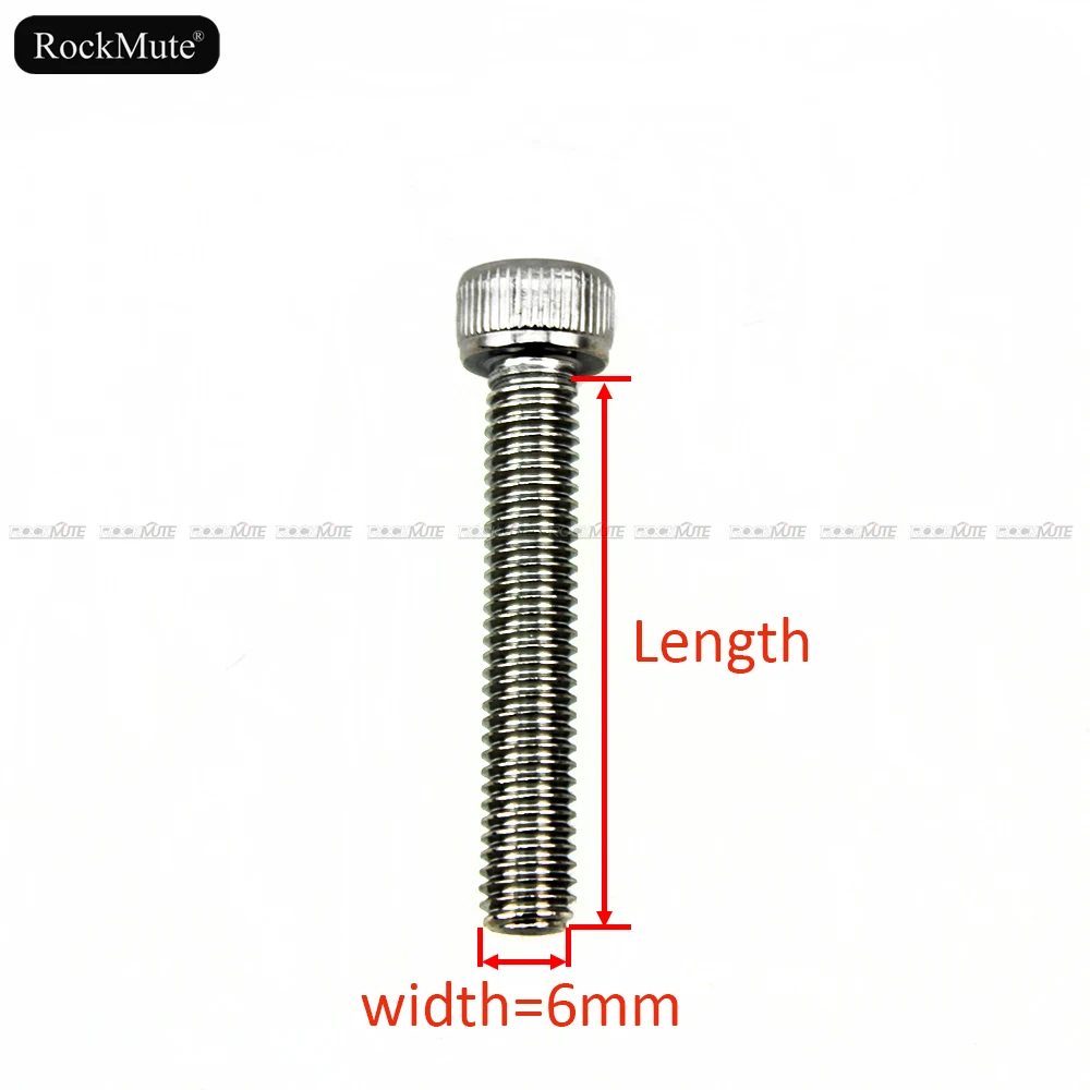 6mm Hexagon Hex Socket Cap Head Bolt Screw M6 35mm/45mm/50mm/55mm/60mm/65mm/70mm/75mm/80mm/85-90 Long A2-70 304 Stainless Steel