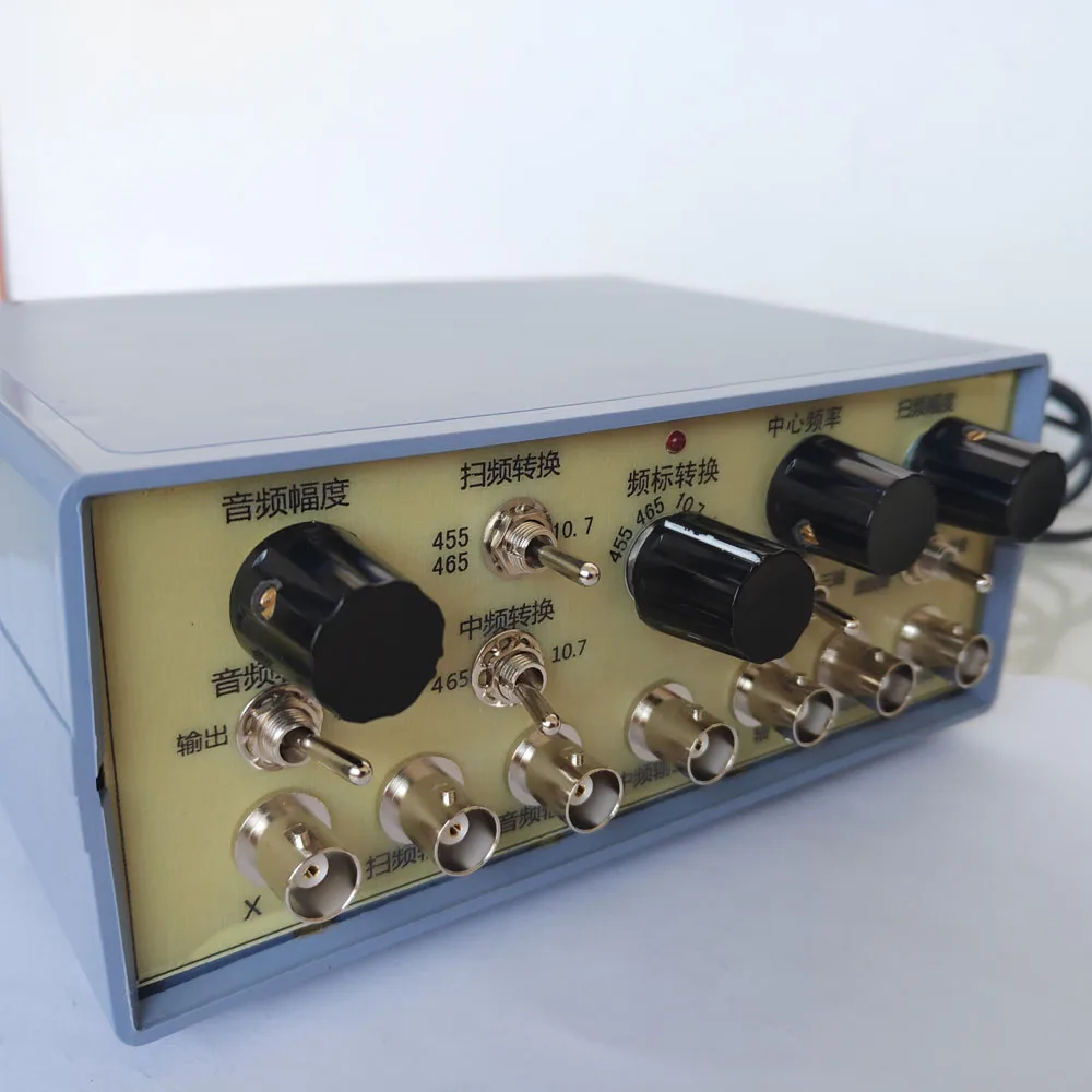 Imagem -02 - Scanner de Sinal de Freqüência Intermediária Gerador de Sinal de Áudio Kit Eletrônico Peças Faça Você Mesmo Montagem Modelos Explosão