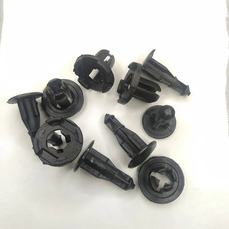 10/20/50Pcs Bumper Clips Rivets Fender Liner Fasteners Retainer For Mitsubishi Nissan Honda 8mm 9mm 10mm Hole