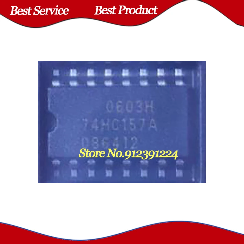 جديد وأصلي TC74HC157AF 74HC157A SOP16 في الأوراق المالية ، 20 قطعة للمجموعة الواحدة