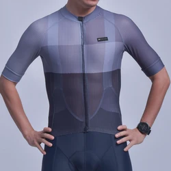 SPEXCEL 2021 New lightweight Pro climber's Short sleeve cycling jerseys open cell mesh fabric For hotest days gray