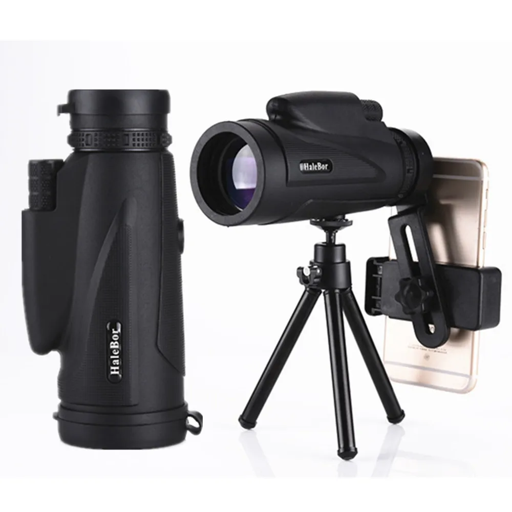 Hunting outdoor high magnification night vision low light level high-definition mobile phone camera monocular telescope lens kit