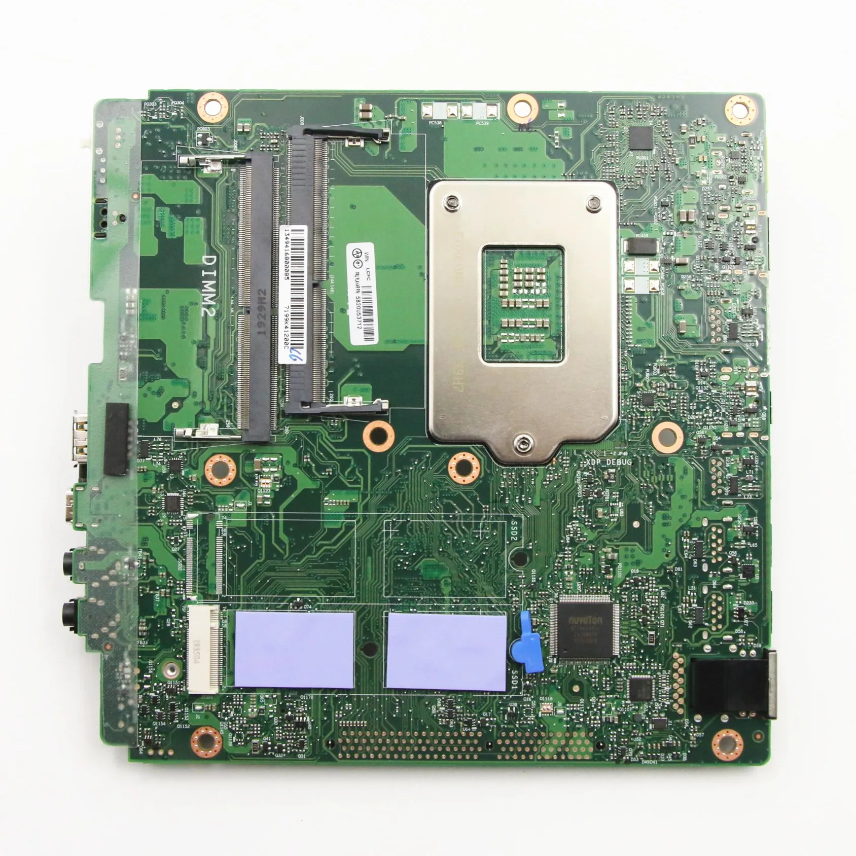 ThinkCentre M720q 2基 Placa-Mãe Intel B360 LGA 1151 para ThinkCentre M720q