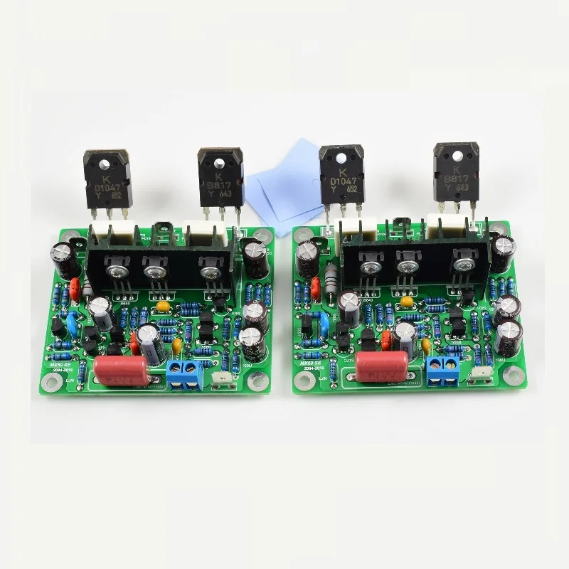 MX50 SE Dual Channel Audio Power Amplifier Board 100W X2 HiFi Hi End Circuit Board Stereo Amp