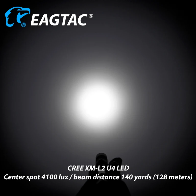 Imagem -03 - Lanterna Led Eagtac Mini Tocha Edc Edição Limitada D3c Xm-l2 Luminus Sft40 Nichia 519a 4500k Cri93 Sst20 Cri95 16340 Cr123a