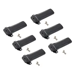 6pc KBH-10 zaczep do paska kompatybilny dla radia Kenwood TK260G TK-272G TK-388G TK-2100 TK-2118 TK-3206 TK-3207 TK-3402U TK-2402V