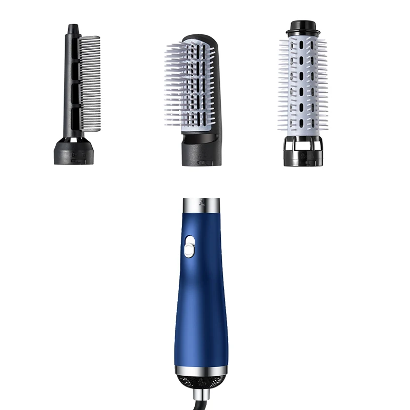 مجفف الشعر مشط الكهربائية خطوة واحدة مستقيم درجة حرارة ثابتة ثلاثة في واحد تصفيف الشعر فرشاة الهواء الساخن فرشاة شعر مجعد