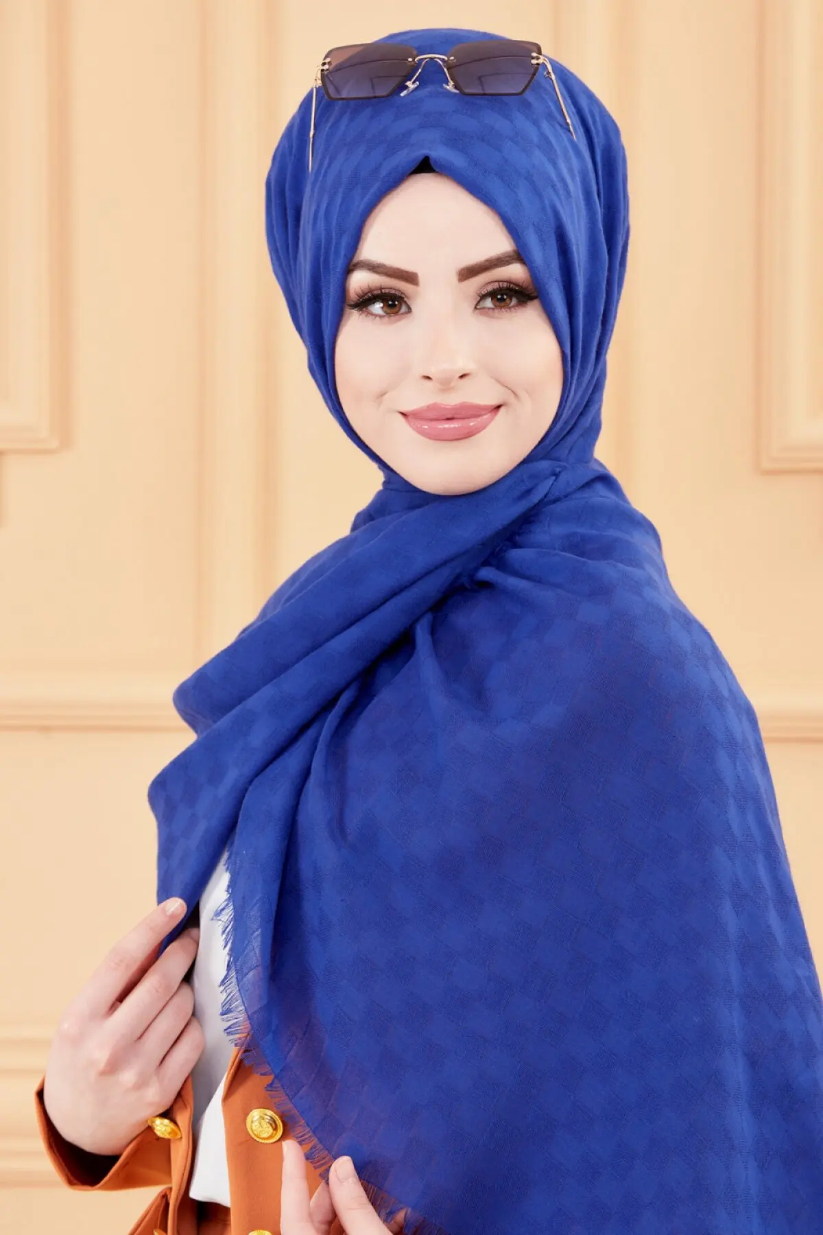 TUGBA Women Shawl Scarf High Quality New Season Modern Islamic Muslim Hijab Mubarek Ramadan Turkey