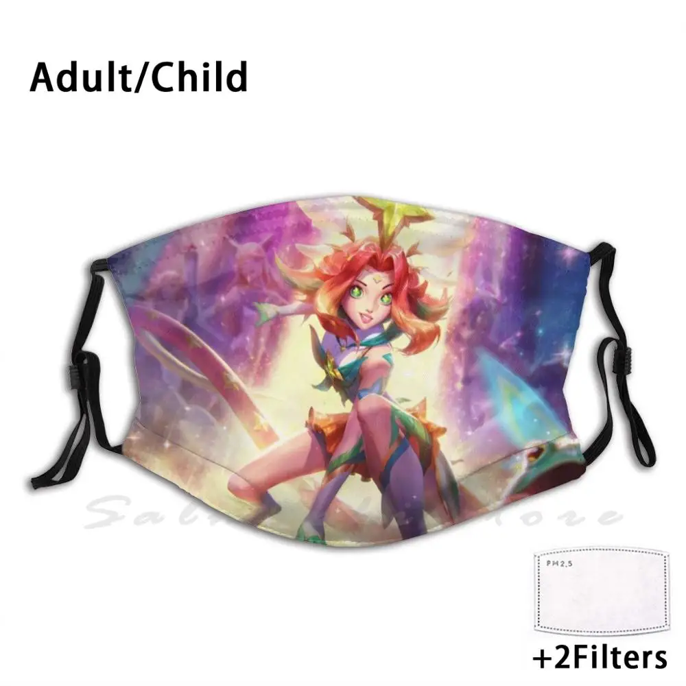 Neeko Star Guardian Adult Kids Anti Dust Filter Diy Mask Neeko Neeko Star Guardian Star Guardian League Legends Champ Cartoon