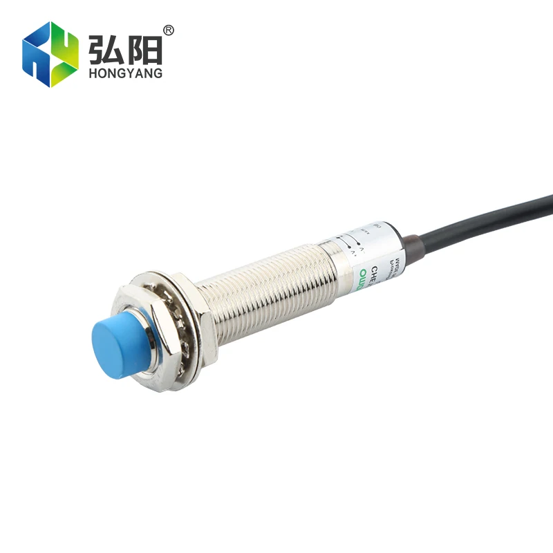 Sensor M12 Inductive Proximity Switch Three-Wire Miniature Limiter 4mm Detection Distance Cylindrical Light Sensor Limit