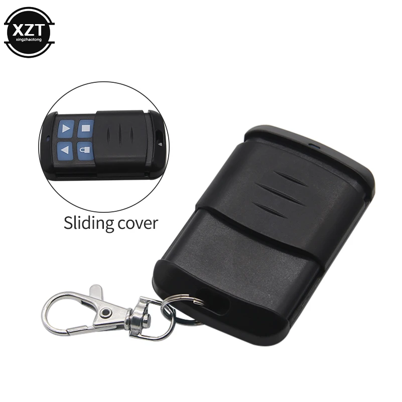 Universal 433MHz Wireless Remote Control 4-Channel Cloning Electric Gate Garage Door Transmitter Duplicator RF Key Fob Control