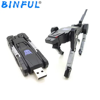 BiNFUL Yüksek hızlı orijinal Plastik Deforme Köpek 8 GB 16 GB 32 GB 64 GB 128 GB 256 GB USB Flash Sürücü Kalem Sürücü Bellek Disk Kalem sürücüler