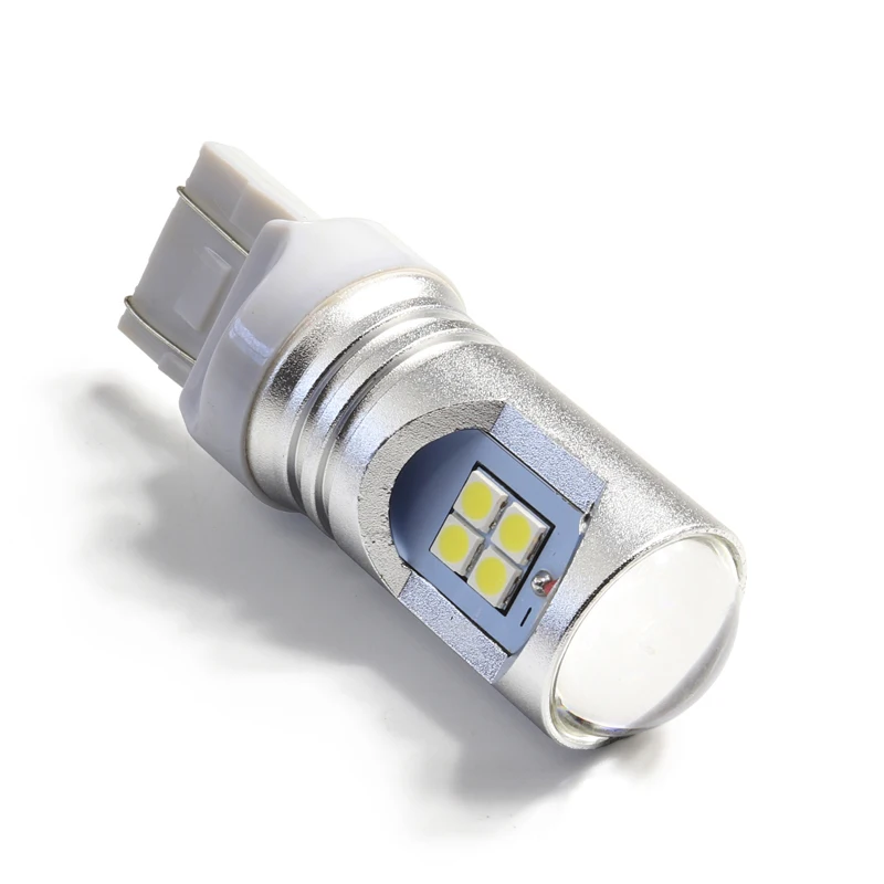 2pc x 100% Nice White Canbus Error Free T20 LED DRL bulb daytime running light For VW Caravelle T6 2016 2017 2018 2019 2020