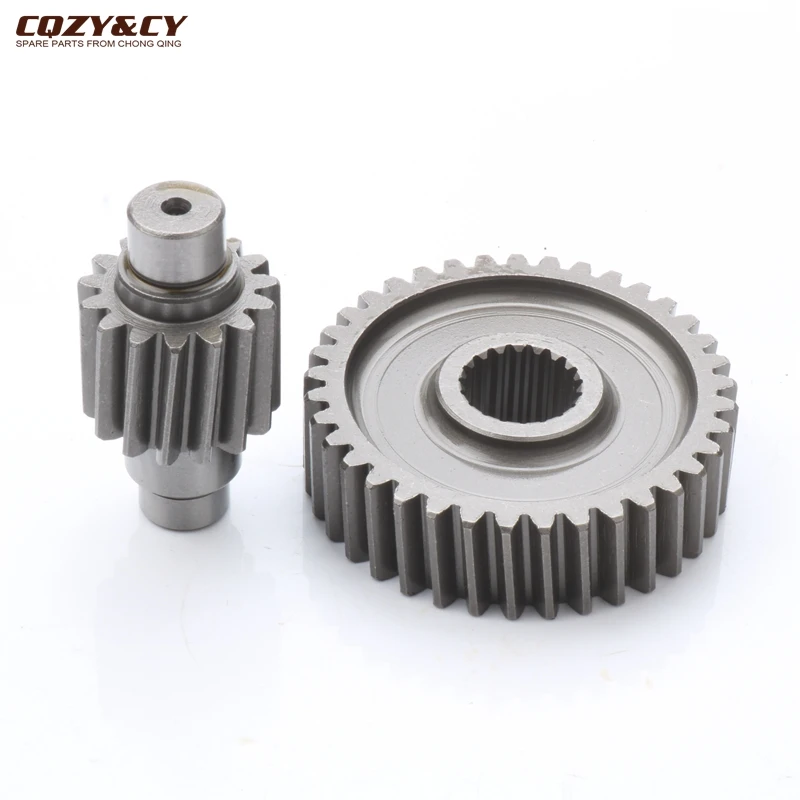 Racing Secondary Transmission High Performance 15/37 + 20% for Baotian BT125T China GY6 125cc 150cc 152QMI 157QMJ 4-stroke