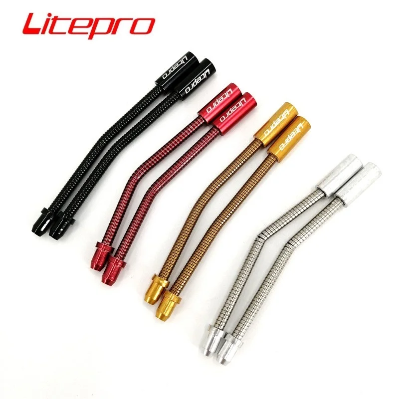 Litepro V Brake Curved Tube Guide Tube Stainless Steel Brake Cable Hose Linear Pull Brake Noodles