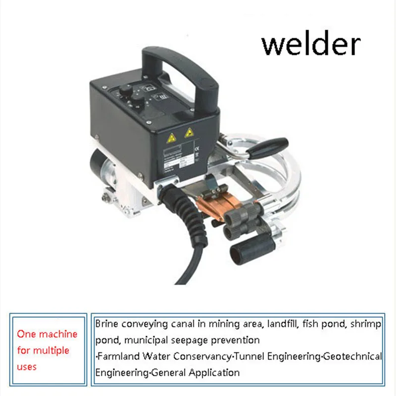 Fish Pond Welding Machine Small Automatic Crawler Welding Machine High Welding Speed (8m/min) Geomembrane Welding Machine XA