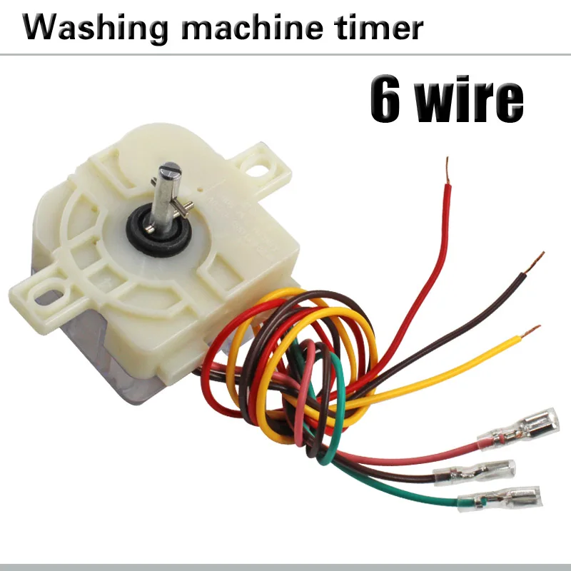 6-Wire 90 Degree Central Hole 72 Mm Distance Switch Shaft for Washing Machine Timer