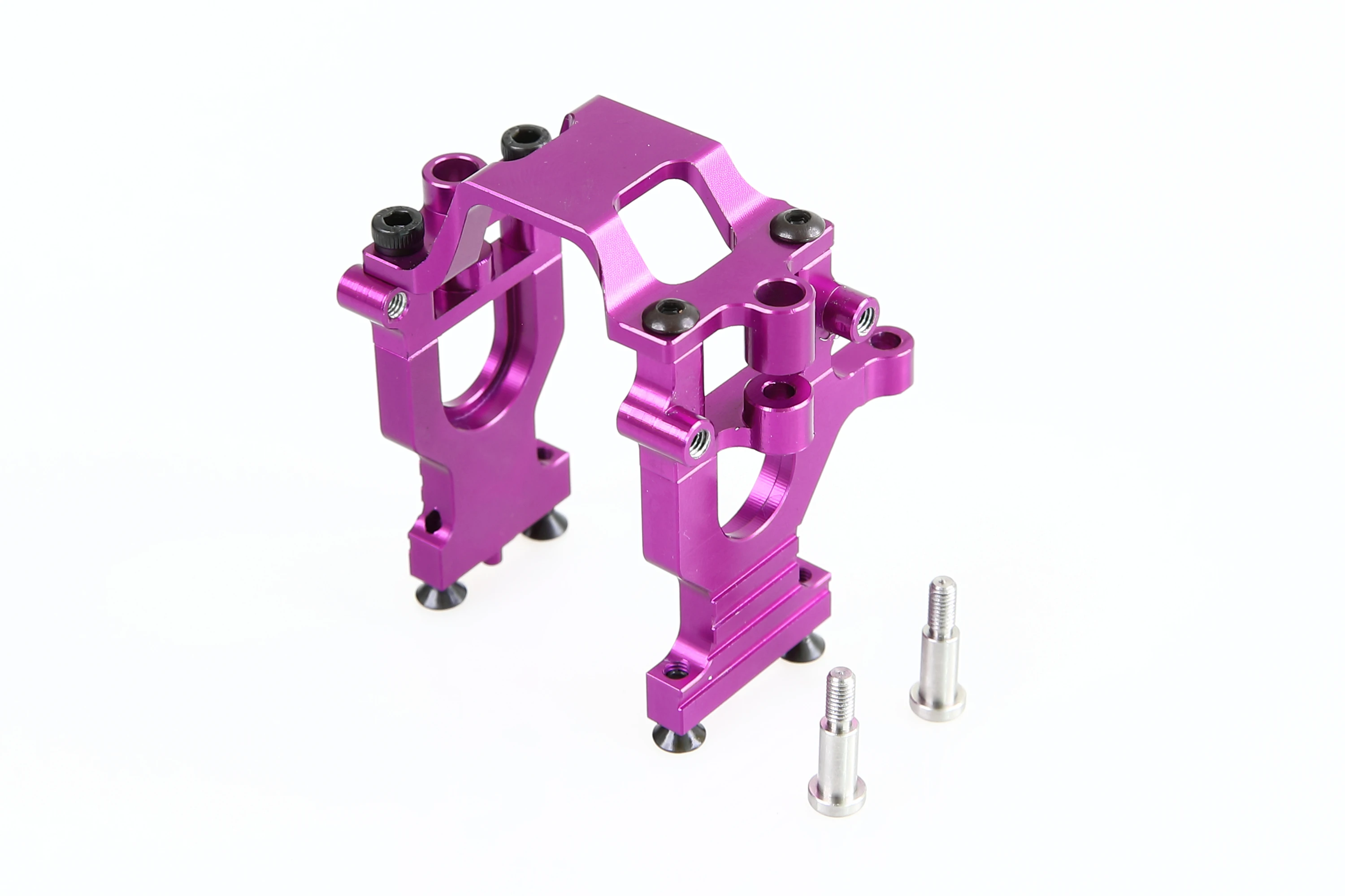 GTBRacing CNC ALUMINUM CENTER GEARBOX MOUNT for RC Car HPI NITRO MT2 RS4 3