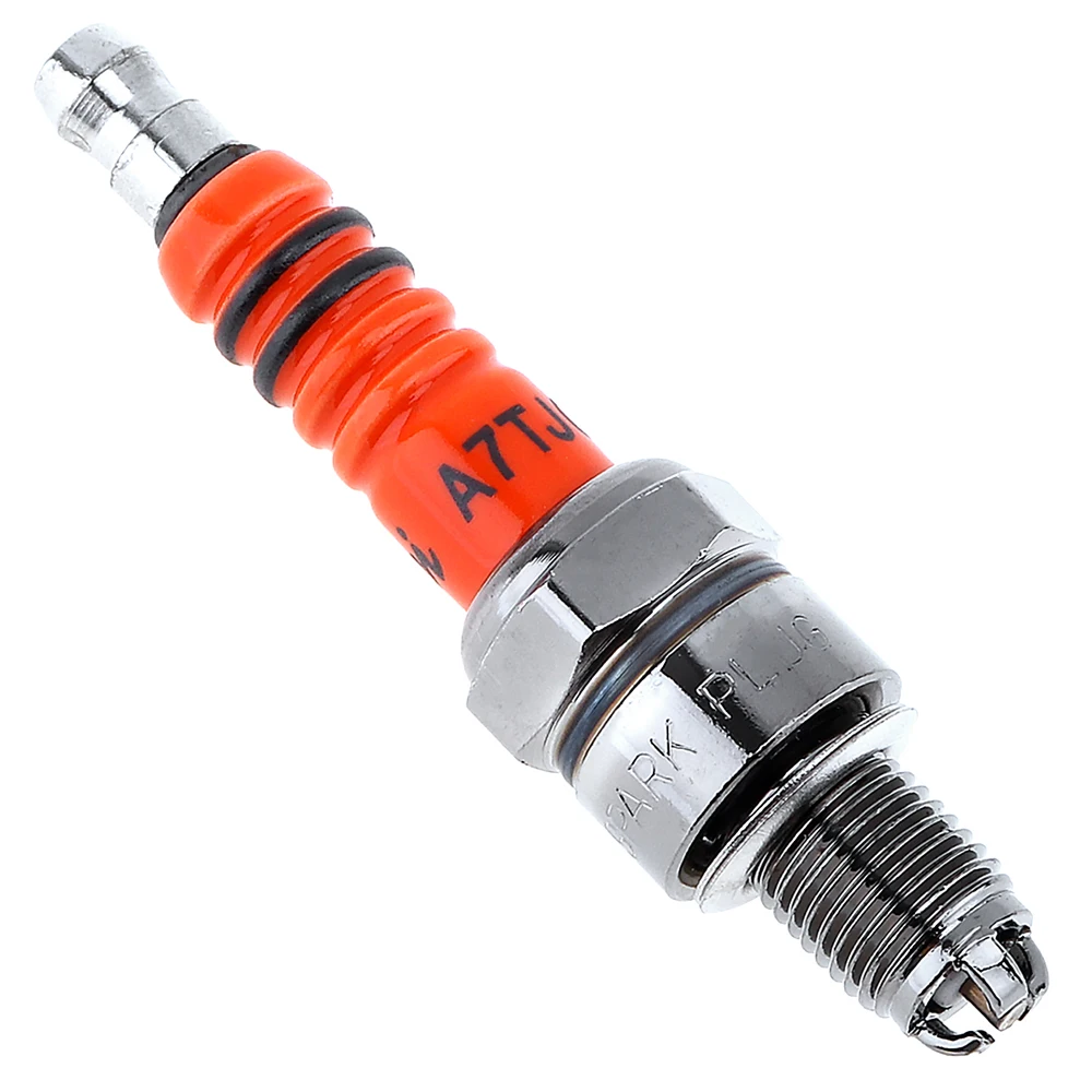 

69mm Modified A7TJC Spark Plugs Three Ignition Plugs Nozzle for 110CC Motorcycle / Beam Car GY6 / 125CC Scooter Car Accessories