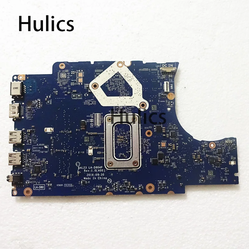 Hulics Verwendet LA-D804P CN-0KF2J6 0KF2J6 KF2J6 FÜR DELL INSPIRON 5565 Laptop Motherboard BAL23 REV:1.0(A00) a9-9400 Wichtigsten Bord