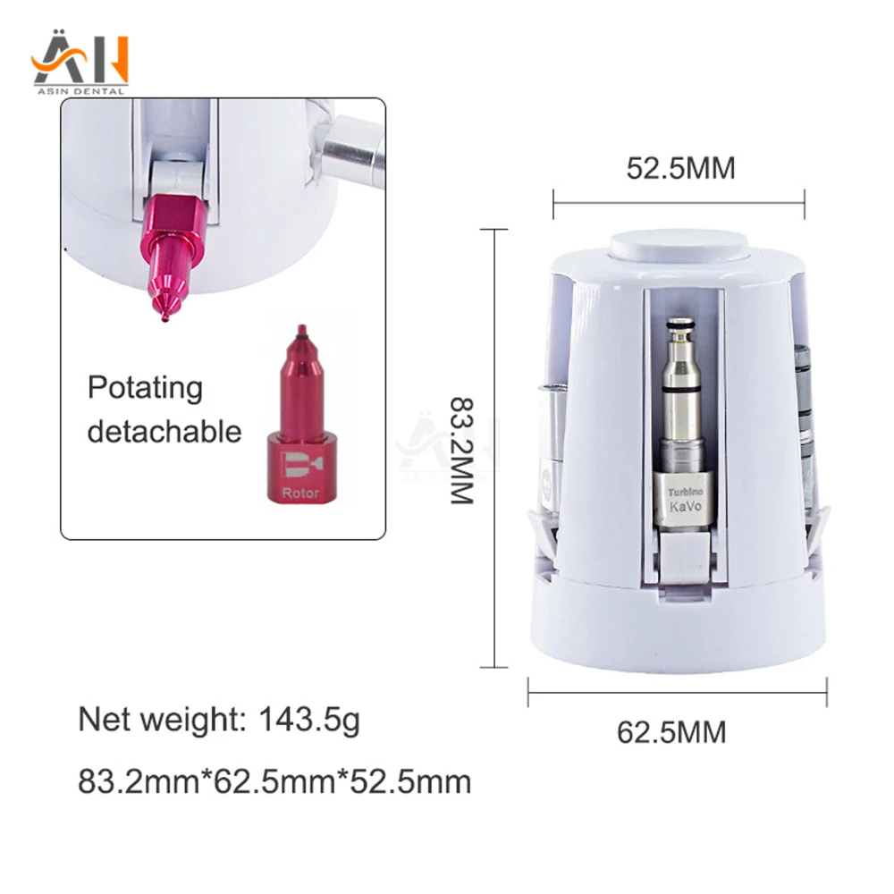 Portable Dentist Handpiece Care Lubricator  spray cover hood unit easy to lubricate Dental equipment