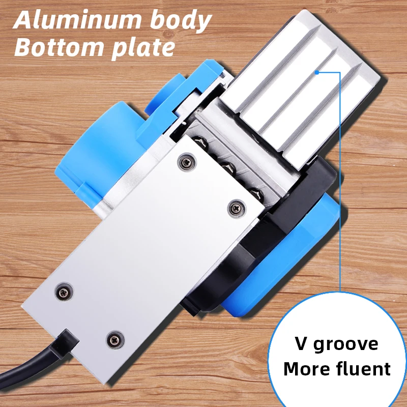 220V 850W-1280W Electric Planer Plane Wood Cutting Hand Held Power Tool Carpenter Woodworking File Tool With Accessories