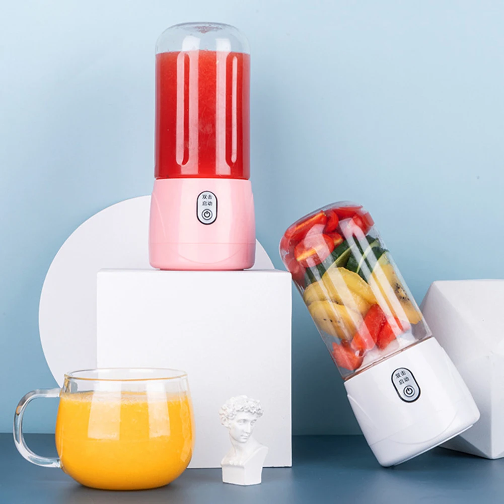 USB Rechargeable Portable Electric Juicer Blending Cup USB Rechargeable Portable Smoothie Fruit Blender Juicer Bottle