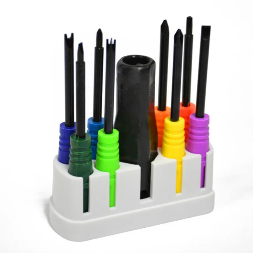 Chave de fenda especial em forma de parafuso com y-shaped triângulo em forma de u cruz interna invertida flor de ameixa especial driver conjunto