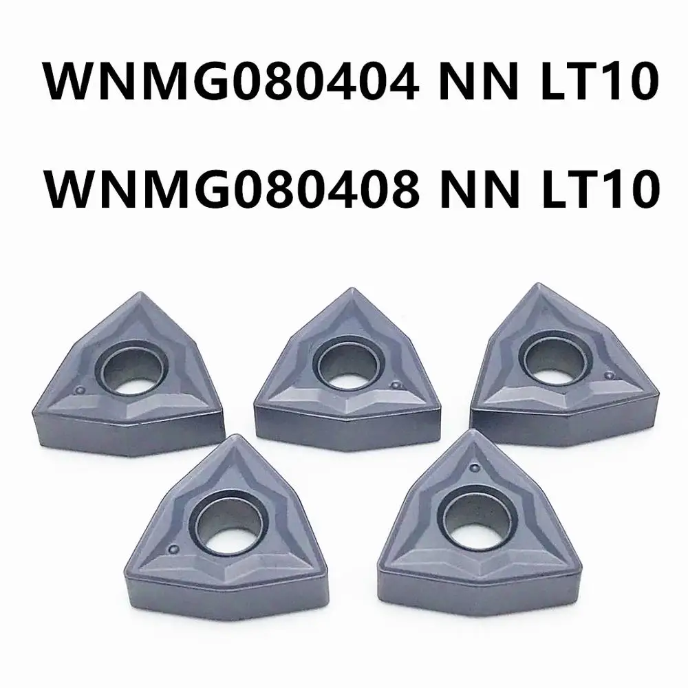 Твердосплавный WNMG080408 WNMG080404 NN LT10 Высококачественная фрезерная вставка WNMG 080408 внешний токарный станок с ЧПУ инструмент детали инструмент WNMG режущая вставка