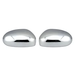 Chrome Wing Mirror Covers Door Side Mirror Caps for Jaguar JAGUAR X-type XK XKR XJ X350 S-type 2003-2008