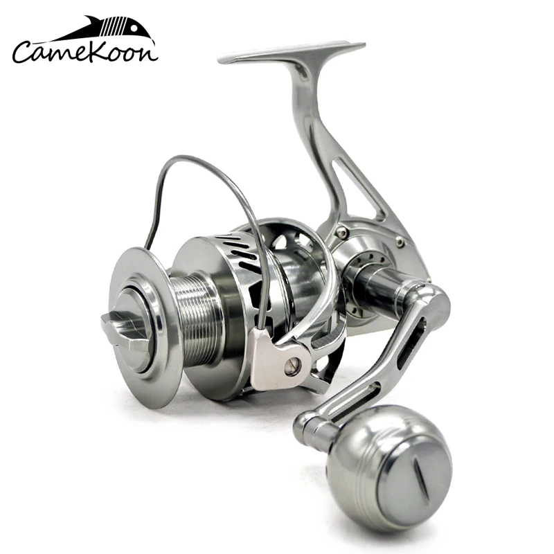 

CAMEKOON 3000-7000 Jigging Reel 12+1 Stainless Steel Ball Bearings Pre-Loading Spinning Wheel Carbon Drag Saltwater Fishing Coil