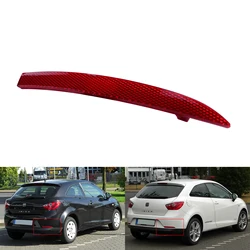 ANGRONG 1X para SEAT IBIZA 6J MK V 08-12 lente roja derecha conjunto de reflectores de parachoques trasero O/S